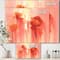 Designart - Poppy Flower Fields Forever II - Farmhouse Canvas Wall Art Print
